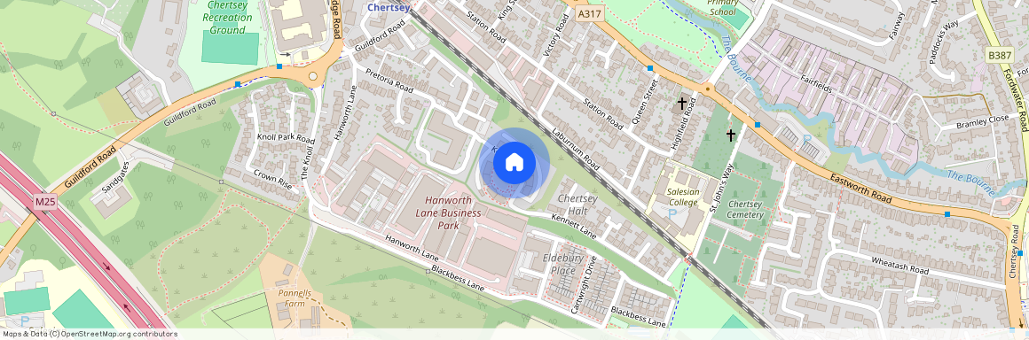 Pretoria Road, Chertsey, Surrey, KT16
