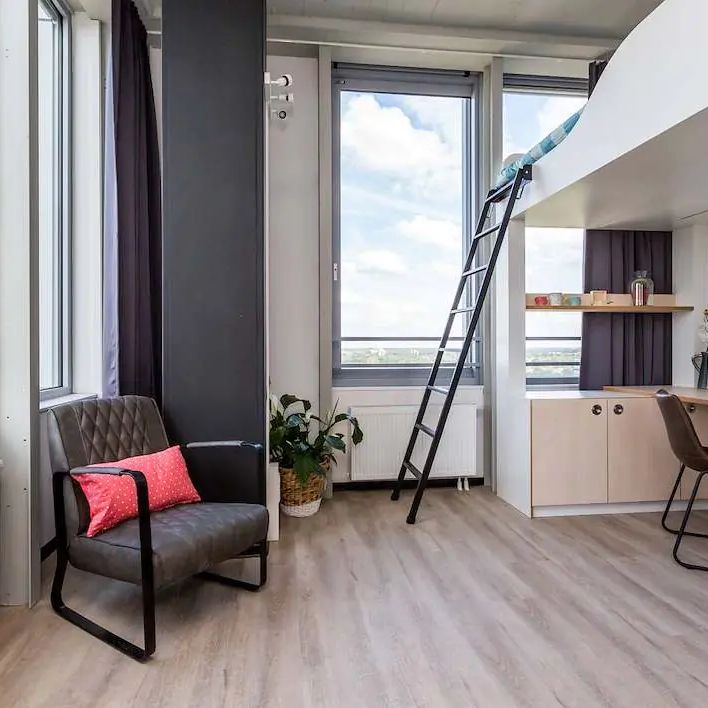Studio à De Lampendriessen 31-533, Eindhoven - À Louer - Foto 1