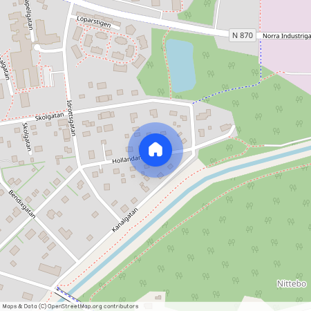 Holländaregatan, Hyltebruk