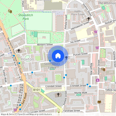 Buckland Court, St. John's Estate, London, N1