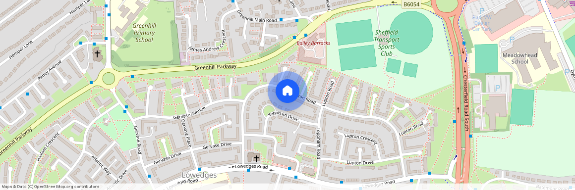 117 Lupton, S8 7NF, Road