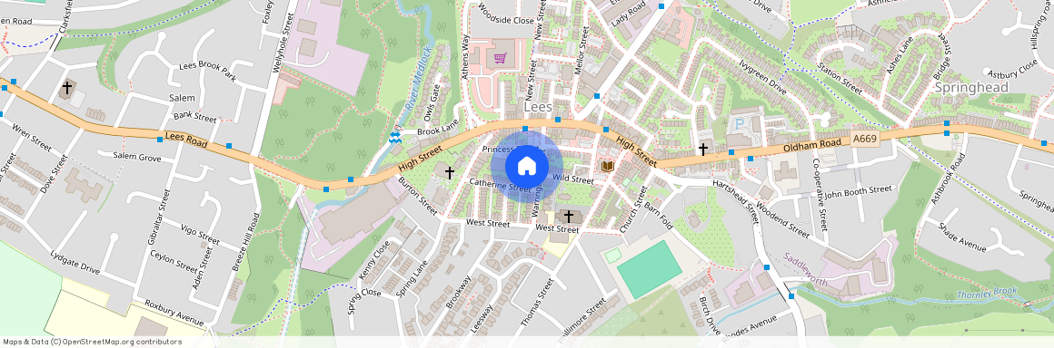 Warrington Street, Lees, Oldham, OL4