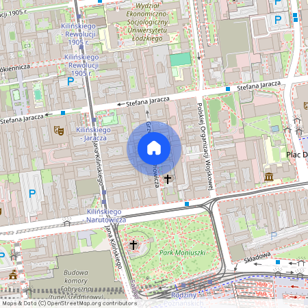 ul. Grzegorza Piramowicza, Fabryczna, Śródmieście, Łódź, łódzkie