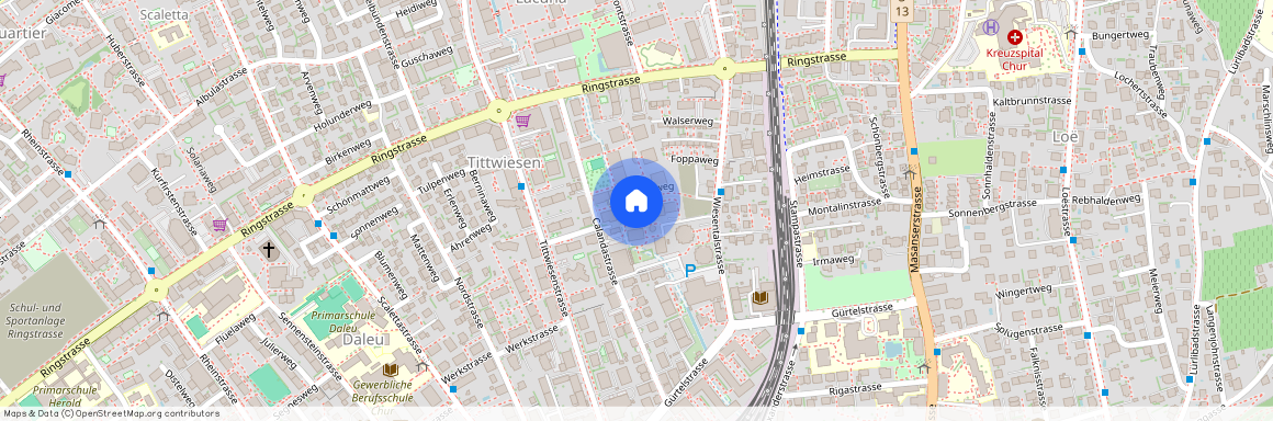 Wiesentalstr, 33, 7000 Chur