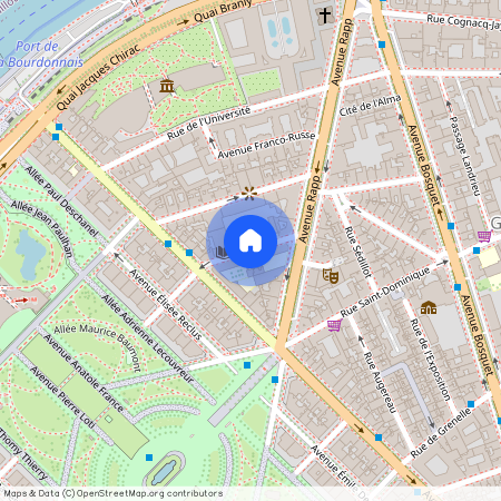 Rue du Général Camou, 75007, Paris