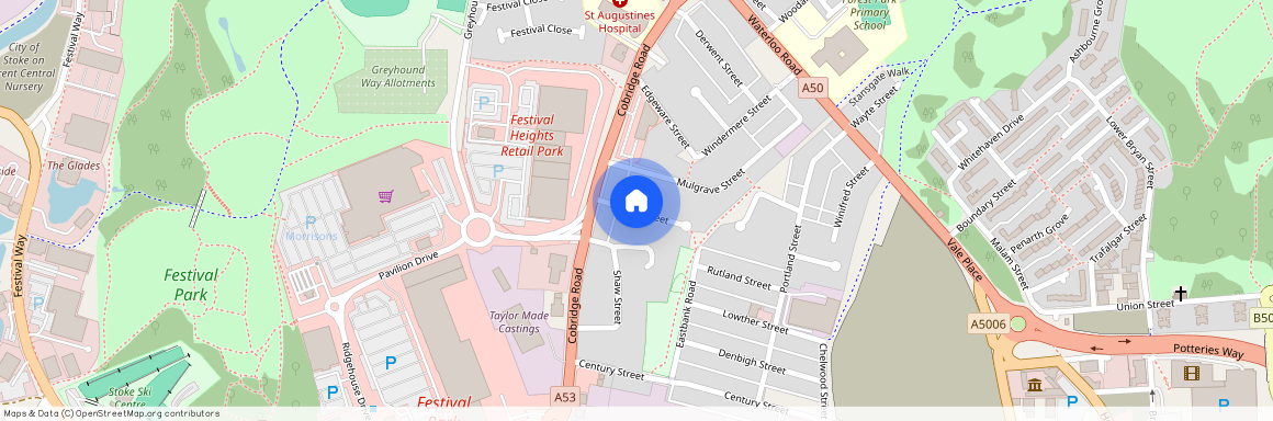 Powell Street, Stoke On Trent, ST1