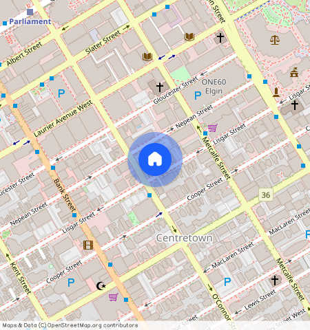 ** Lisgar Street, Centretown, Ottawa, ON