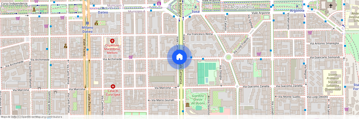 Via Archimede, Włochy, Milan