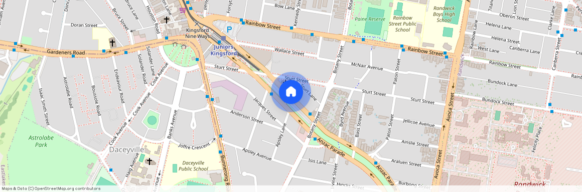 Anzac Parade, Sydney, New South Wales 2032