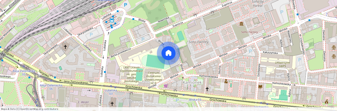 ul. Bliska, Kamionek, Praga-Południe, Warszawa, mazowieckie