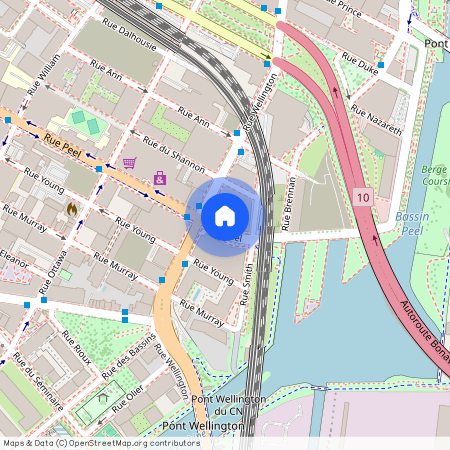 #904, 101 Rue Peel, Ville-Marie, H3C 0Y1, Montréal