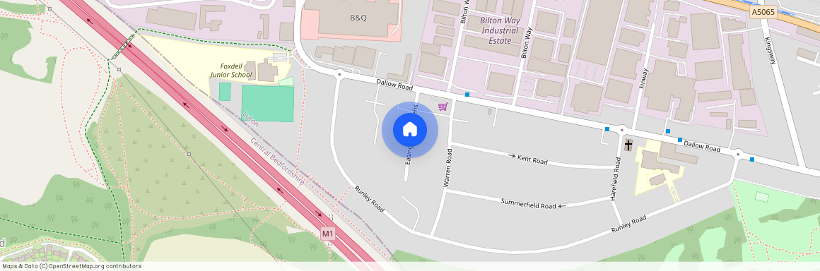 Easingwold Gardens, Bedfordshire LU1