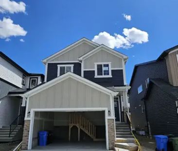 Beautiful BRAND NEW 3 bedroom home in the new community of Ambleton | 83 Amblehurst Link Northwest, Calgary - Photo 1