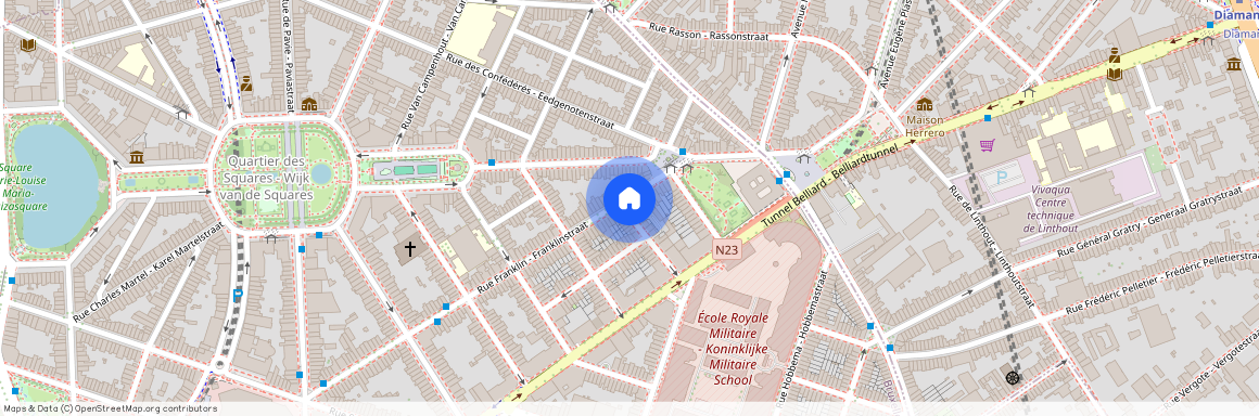 Rue Franklin, 145, 1000, Bruxelles