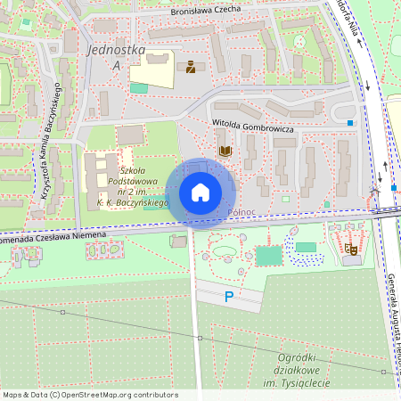 ul. Baczyńskiego, Północ, Częstochowa, śląskie