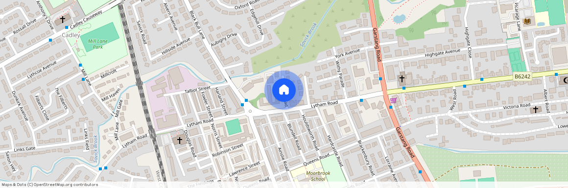 Flat, Derby Court, Fulwood, Preston. Lancs. PR1 1DX