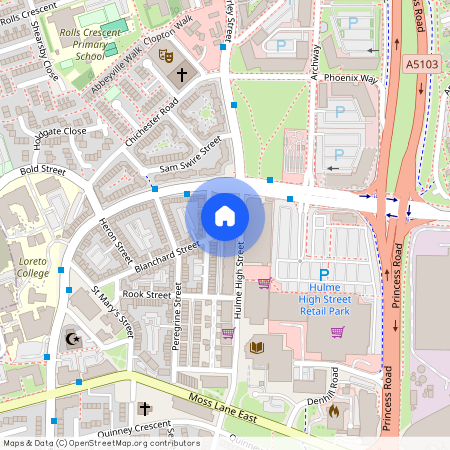 Boston Street, Hulme, Manchester. M15 5AY