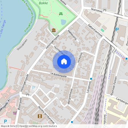 Bakkegade 21, 2. 19, 3400 Hillerød