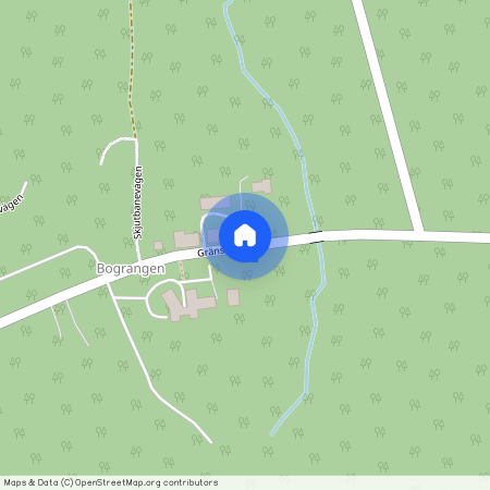 Gränsvägen, Bograngen