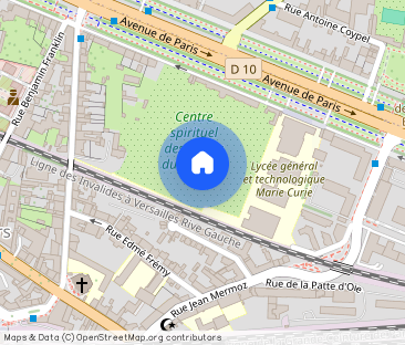 Appartement Versailles 1 pièce(s) 10.03 m2 - Photo 1