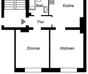 Schöne 2 Zimmer Wohnung in Essen Frohnhausen! - Photo 2