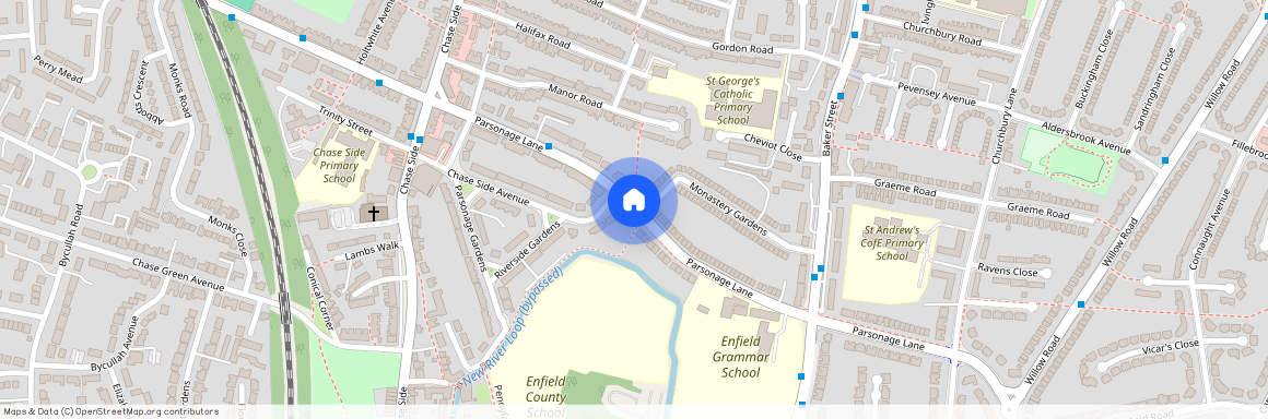 Parsonage Lane, Enfield