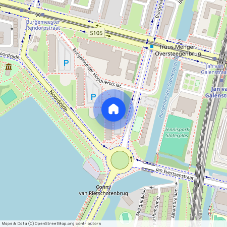 Slotermeer-Zuidoost, 1064 CL, Burgemeester Hogguerstraat, Amsterdam