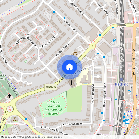 St. Albans Road East, Hatfield, AL10