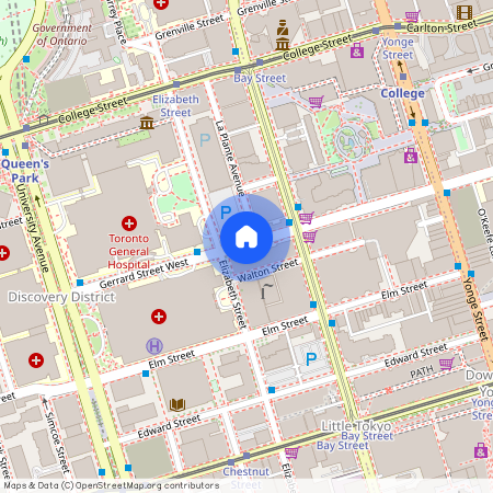 Building Gerrard Street West - skyviewsuites-ru - 1031027 - TOR, Gerrard Street West, Discovery District, Toronto