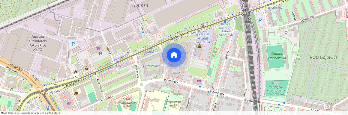 ul. Grabiszyńska, Grabiszyn, Fabryczna, Wrocław, dolnośląskie