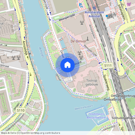 Omval/Overamstel, 1096 HM, Amstelboulevard, Amsterdam