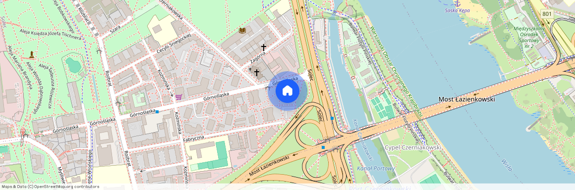 Śródmieście, Górnośląska, Warszawa