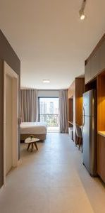 Studio para alugar com 27m², 1 quarto e sem vaga - Foto 1