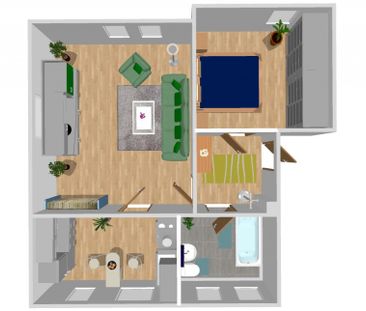 Wohnung in schöner Siedlungslage - Photo 6