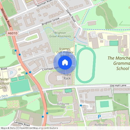 Cromwell Range, Manchester M14