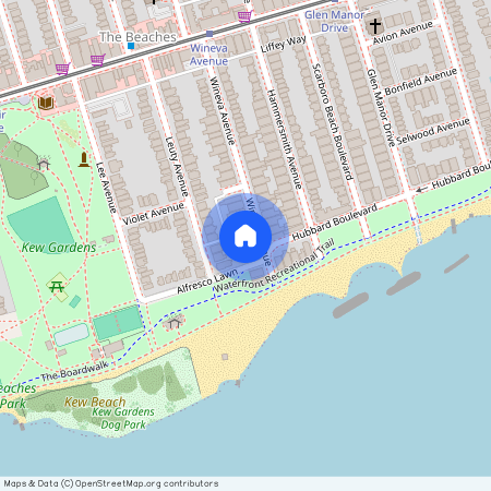 18 Wineva Avenue Unit# Upper, Toronto