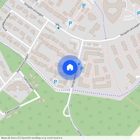 Skogvaktarvägen 14D, Östersund