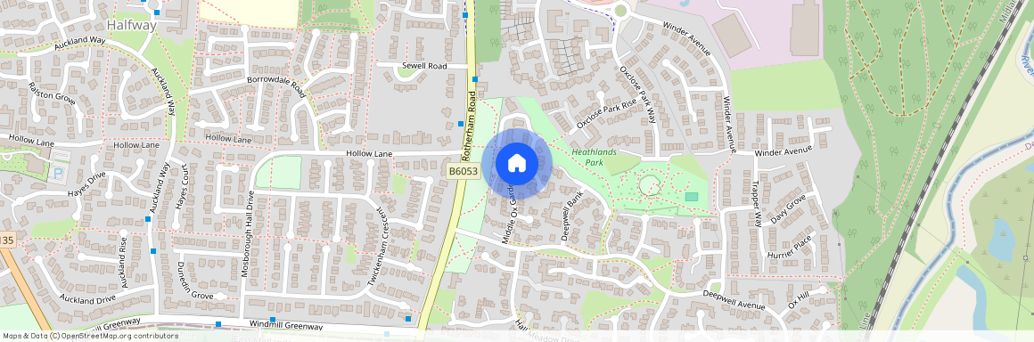 Middle Ox Gardens, Halfway, Sheffield, S20