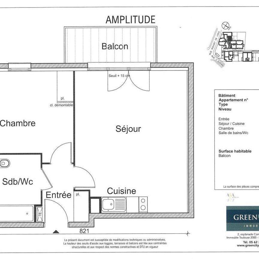 APPARTEMENT T2 46M - Photo 2