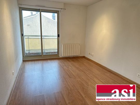 Strasbourg Robertsau, 1 pièce avec balcon - Photo 1
