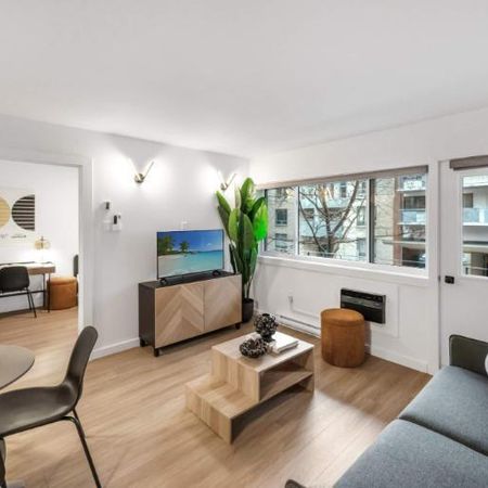 Appartement Une Chambre - Montréal Centre-Ville, Meublé - Photo 4