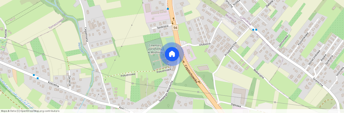 Modlnica, Wielka Wieś, krakowski, małopolskie