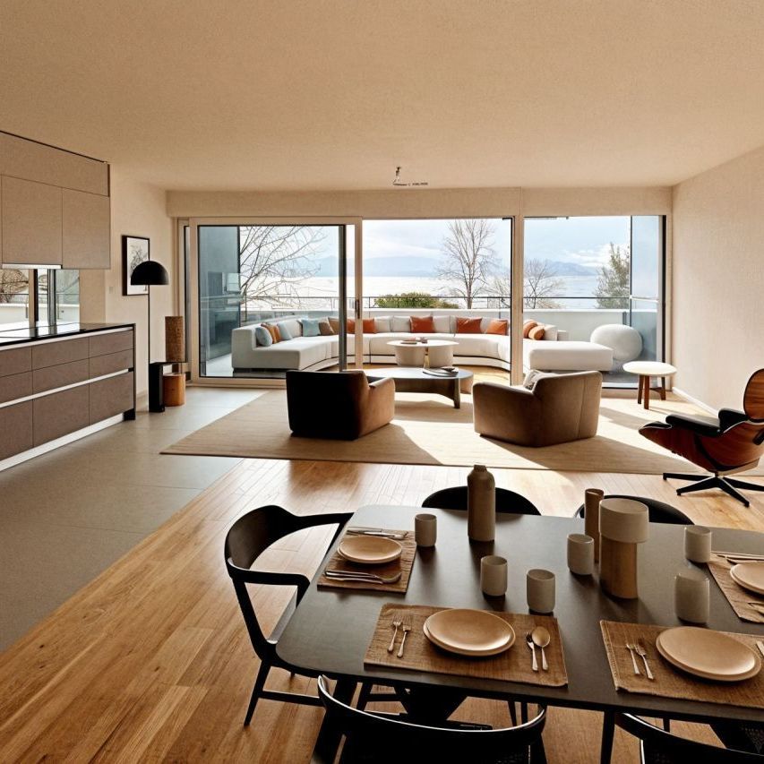 Splendid 3.5p of new standing with breathtaking views of the lake - Photo 1