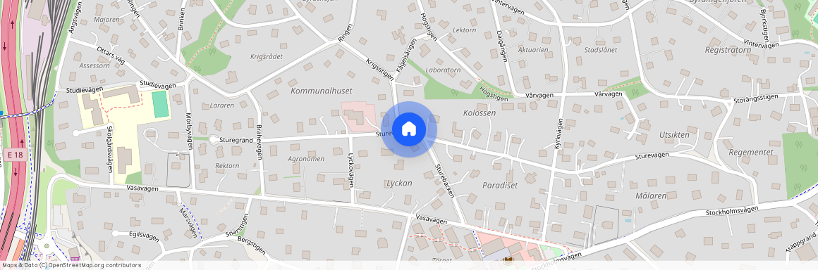 Sturevägen, Stocksund