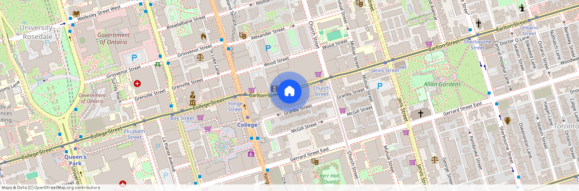 45 Carlton Street Unit# #1917, Toronto