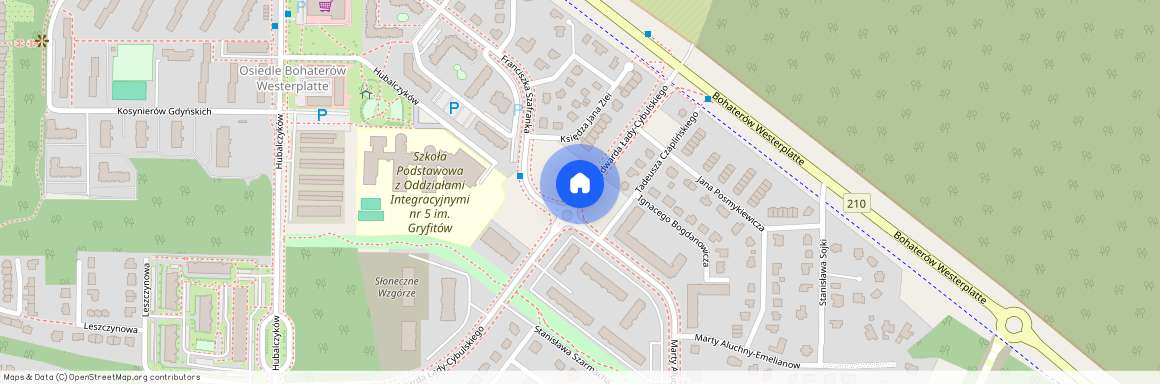 ul. Edwarda Łady-Cybulskiego, Słupsk, pomorskie