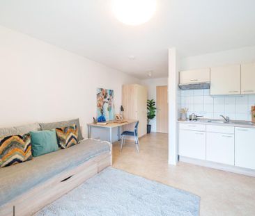 Zentral gelegenes 1‑Zimmer Apartment zur Miete in Dresden-Neustadt ... - Photo 2