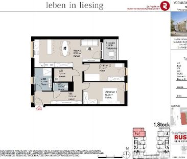 Neubauprojekt in der Welingergasse| 3-Zimmerwohnung mit Loggia - Photo 6