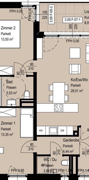 EINZIEHEN UND WOHLFÜHLEN: 3-ZIMMER-WOHNUNG IM DG - Foto 1