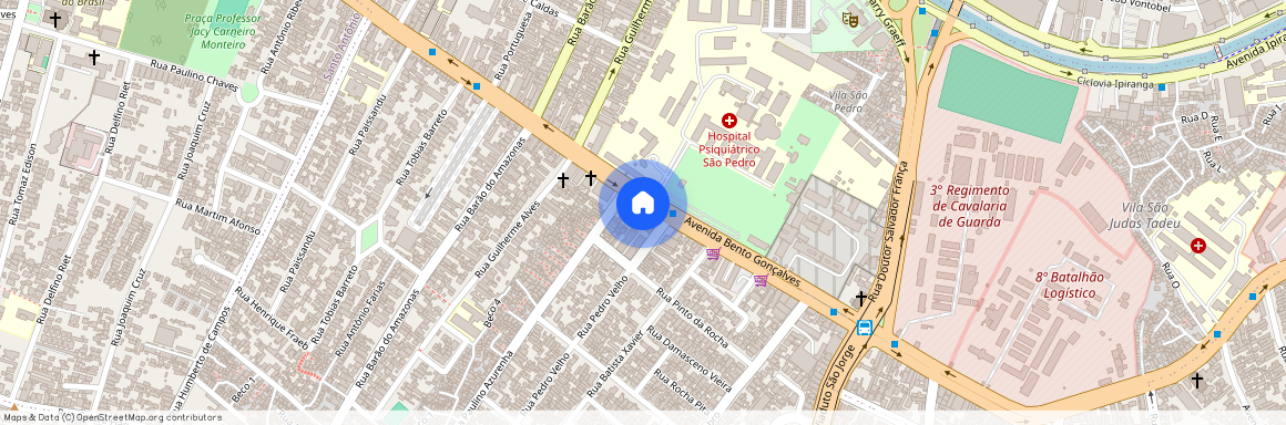 Avenida, BENTO GONCALVES, 2521, Partenon, Porto Alegre